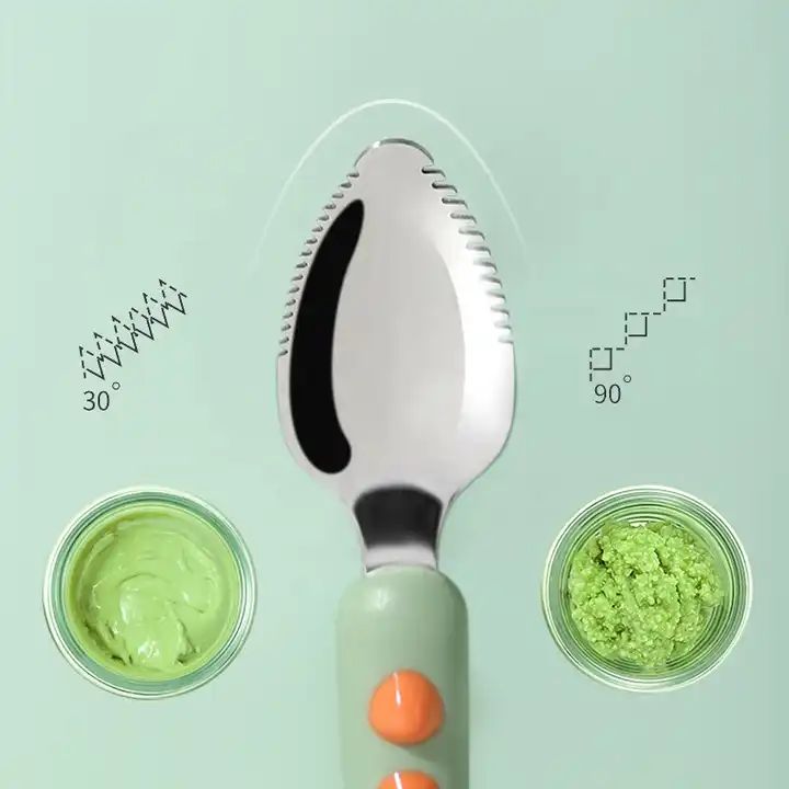 قاشق دو طرفه پوره گیر
