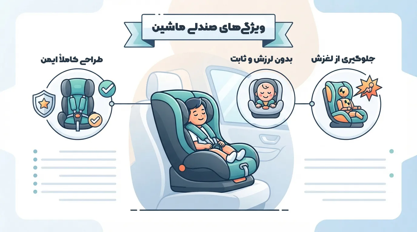 راهنمای انتخاب صندلی ماشین کودک
